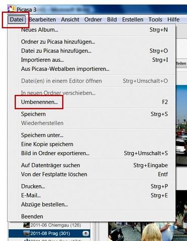 Bild 1 - (Reihenfolge, Bildersortierung)