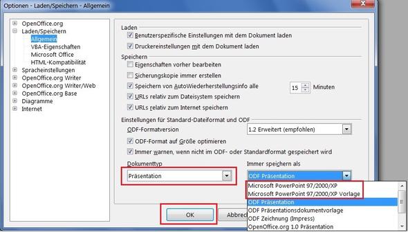 Bild 1 - (Powerpoint, OpenOffice)