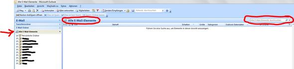 Outlook - (E-Mail, outlook, Suche)