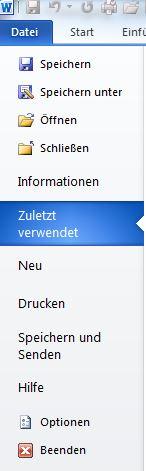 Bild 1 - (Windows 7, word)