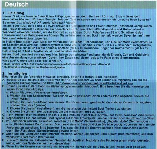 ASRock Instant Boot Bild 2 - (Mainboard, Asrock, Instant Boot)