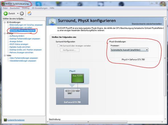 Nvidia Systemsteuerung - (Computer, software, Grafikkarte)