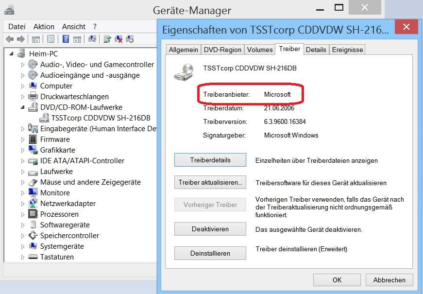 Slimtype Dvd A Ds8a8sh Treiber Windows 10 Erkennt Windows 10 automatisch den gesuchten Treiber für den DVD Brenner