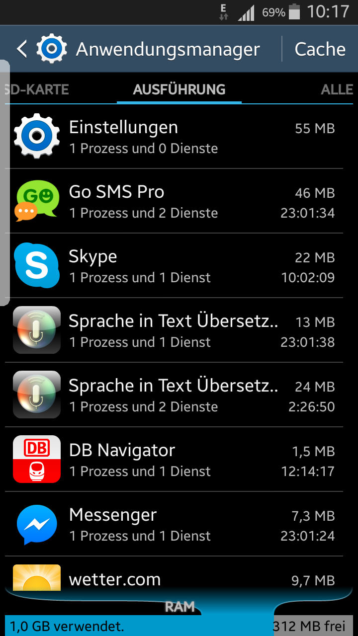 Smartphone - Was ist das für ein transparenter Balken links am ...