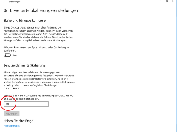 - (Desktopsymbol-Bezeichung, Desktopsymbol-Schrift vergrößern)