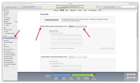 - (iPhone, outlook, kontakt)