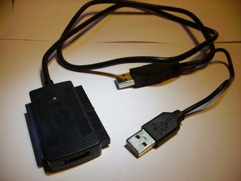 (P)ATA/SATA-USB-Konverter - (Notebook, Festplatte, Datensicherung)
