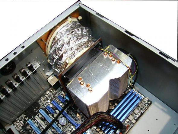 Komplette Konstruktion - (Computer, CPU, Lüfter)