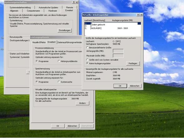 Auslagerungsdatei - (Windows, Spiele, Games)