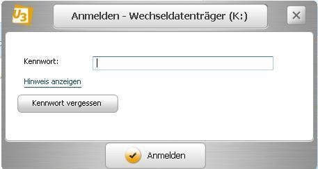 U3 Stick - (USB-stick, Verschlüsselung, Container)