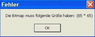 Fehlermeldung - (Paint, einstellen, Bildgröße)