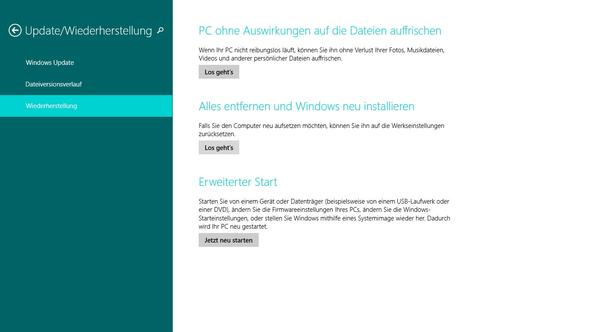 Alles entfernen und Windows neu Installieren - (Löschen, Windows 8, laufwerk)