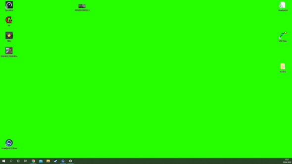 Desktop Hintergrundbild Auf Einmal Weg Und Nur Noch Grunes Bild