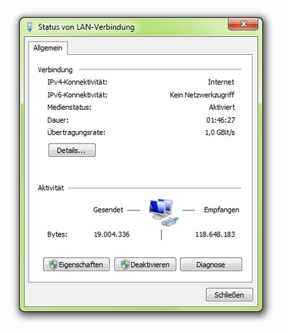 Netzwerkkarte - (Netzwerk, Geschwindigkeit, Internetverbindung)