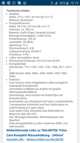 Hier nochmal alle Details. - (Mainboard, wakü)
