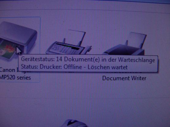 Canon wird gelöscht - (Wie Canon löschen, Canon nicht löschbar, Altdrucker nicht löschbar)