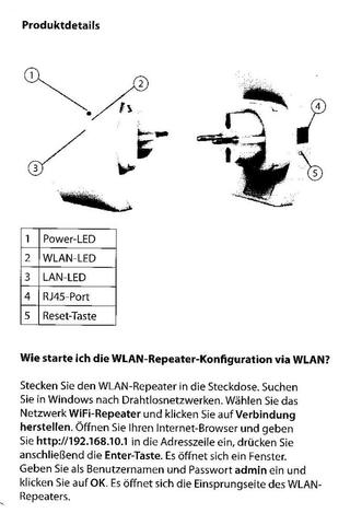 Wlan- Repeater Konfiguration - (Internetverbindung, WLAN-Repeater)
