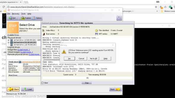 Kein Zugriff Auf Externe Festplatte Falscher Parameter Datentrager Datenrettung