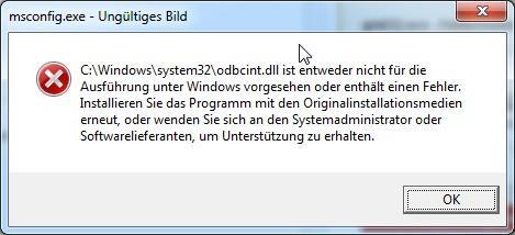Fehlermeldung. - (Computer, Windows 7, Windows)
