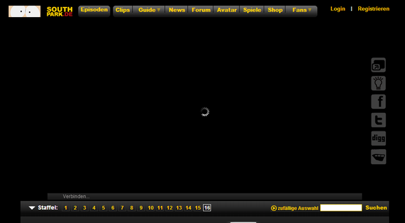 Ladesymbol - (Google Chrome, Adobe Flash Player, Videoplayer)