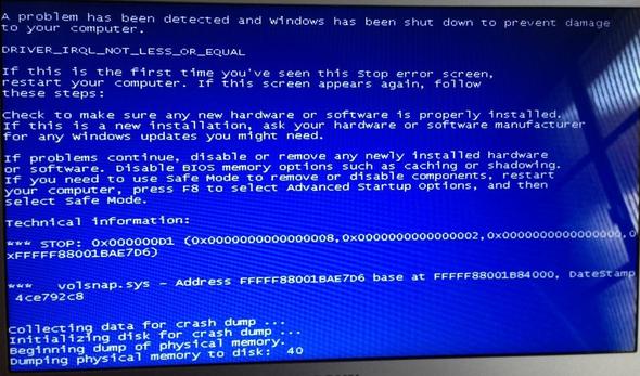 BlueScreen: DRIVER_IRQL_NOT_LESS_OR_EQUAL - (Grafikkarte, Fehler, Nvidia)