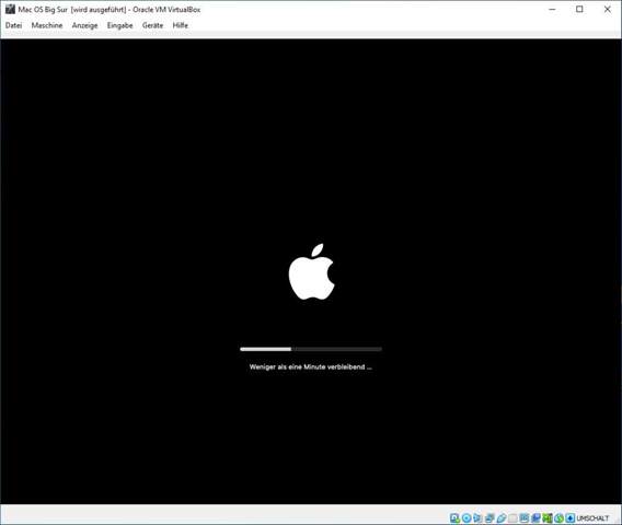 Virtualbox Mac OS Big Sur PROBLEM?
