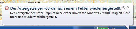 Der Anzeigetreiber Wurde Nach Einem Fehler Wiederhergestellt Was bedeutet die Fehlermeldung: "Der Anzeigetreiber wurde nach einem