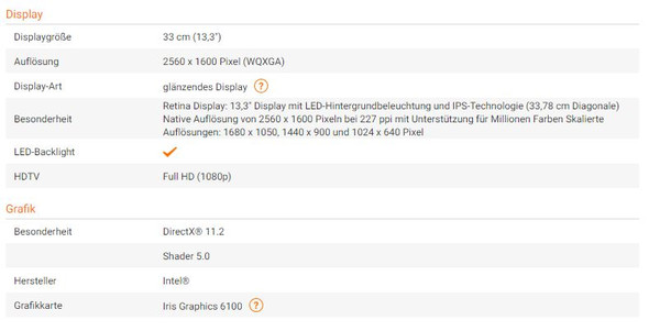 13" - (Grafikkarte, Prozessor, Macbook Pro 2015)