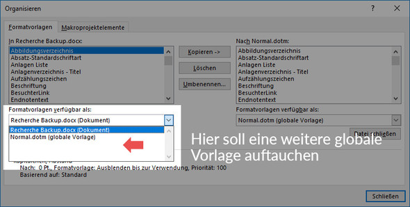 Globale Vorlage - (Microsoft, Windows 10, Office)