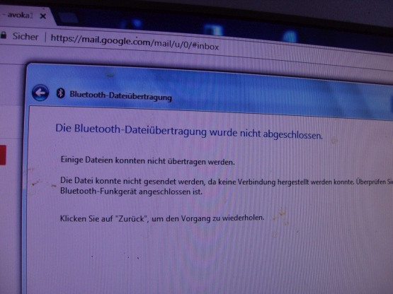 Bluetooth-4 - (Bluetooth-Problem, Bluetoothübertragung von Fotos)