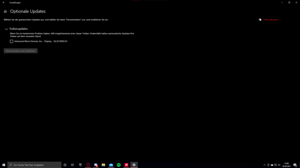 - (PC, Grafikkarte, Windows 10)