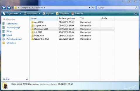 Ordner bei Windows Vista - (Windows, Vista, Ordner)