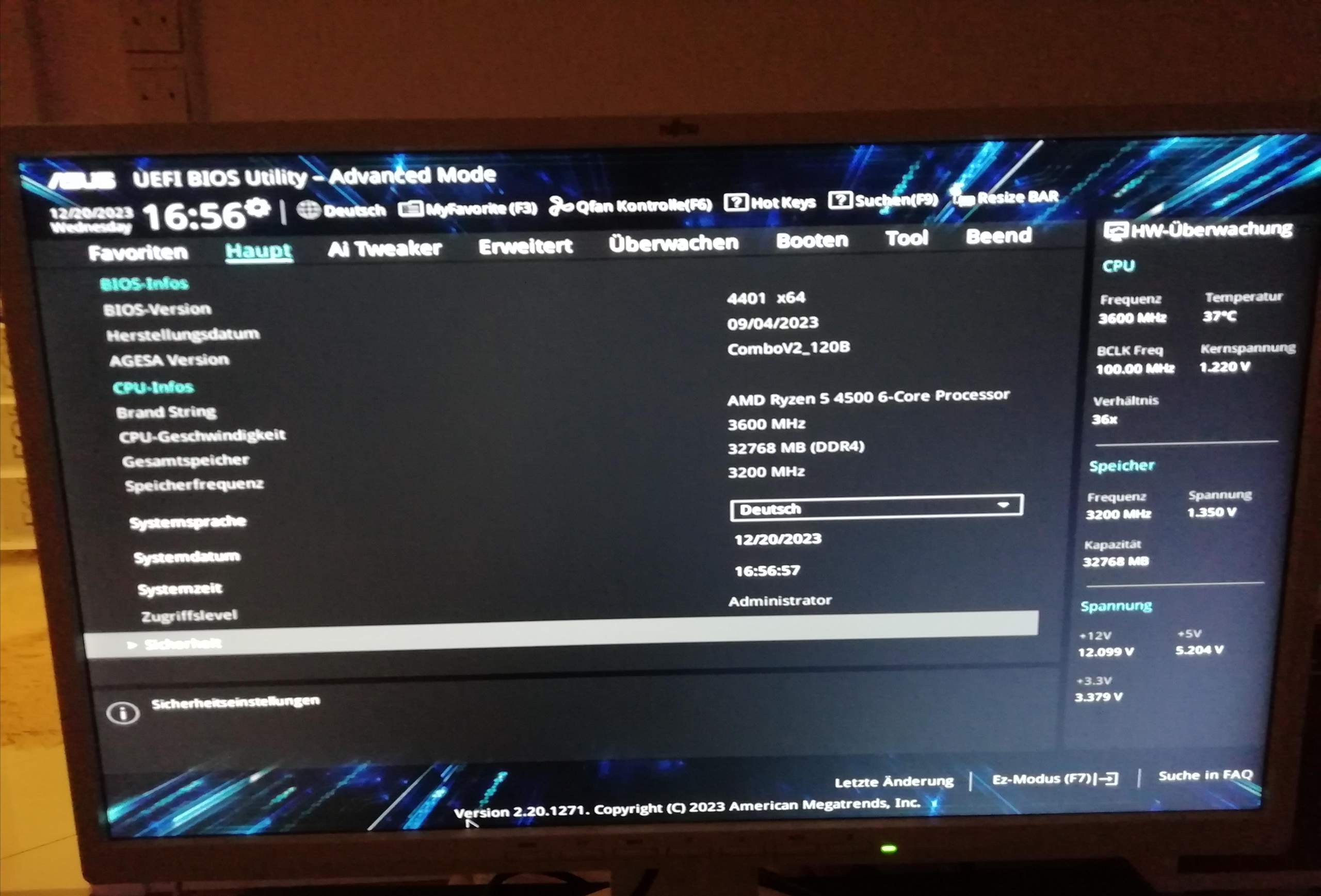 Wieso automatischer Start der BIOS-Übersicht? (Booten, Boot, starten)