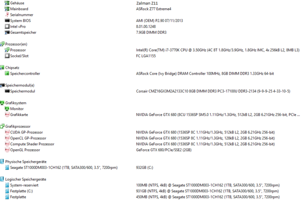 Specs - (PC, Begutachten)