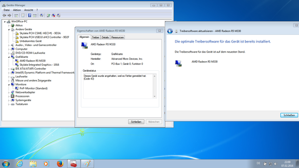 AMD Treiberproblem - (Treiberprobleme, Win 7 Treiber, Pro 64 bit)
