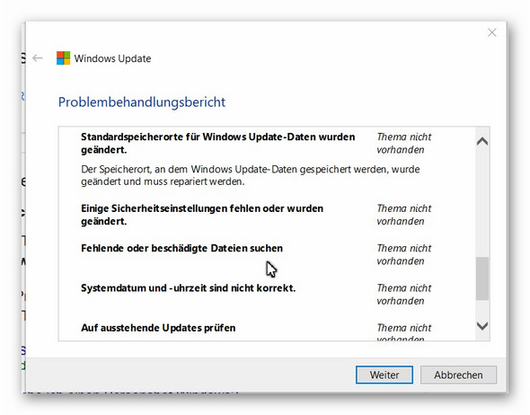 - (Windows 10, Update 1803)
